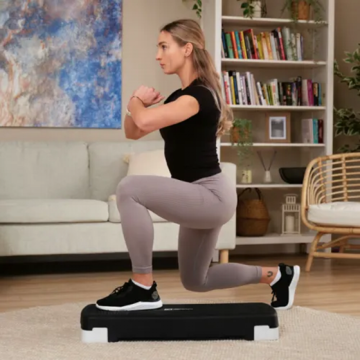 Степ платформа Hop-Sport HS-PP033AS чорно-білий