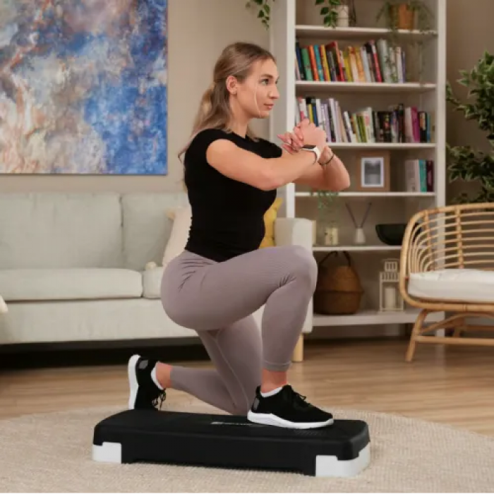 Степ платформа Hop-Sport HS-PP033AS чорно-білий