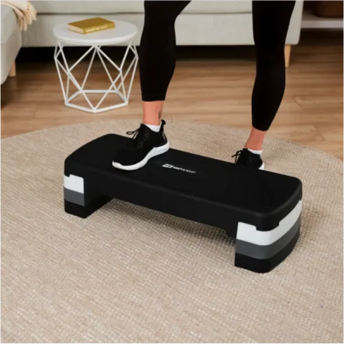 Степ платформа Hop-Sport HS-PP033AS чорно-білий