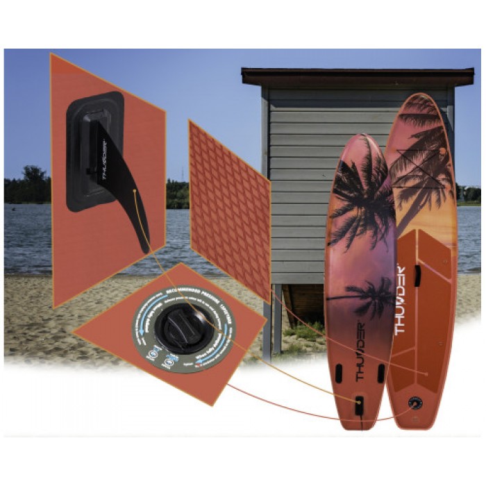 Надувна SUP дошка (Сап борд) THUNDER COAST ISLE 320