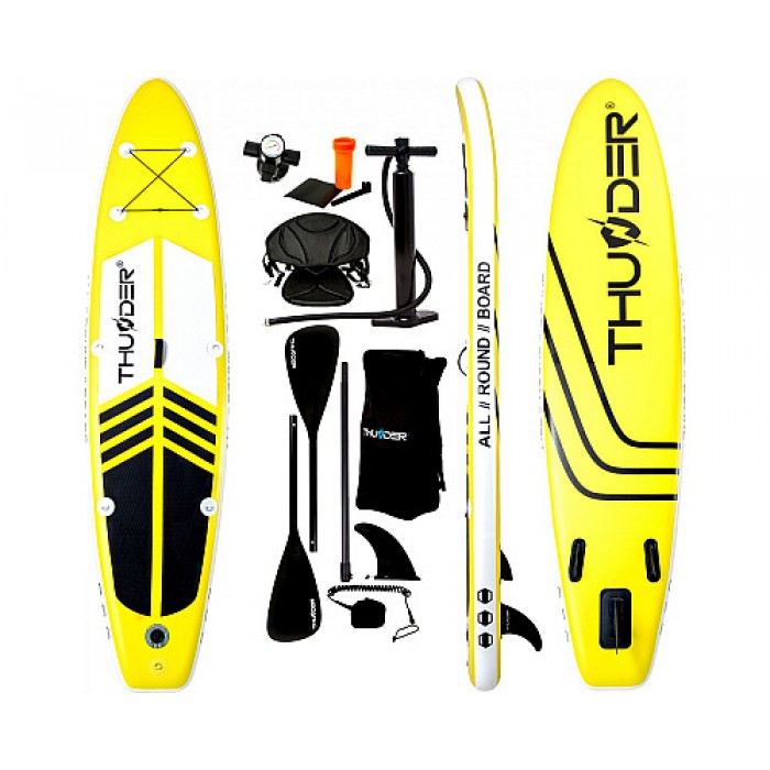 Надувна SUP дошка (Сап борд) THUNDER COAST YELLOW 320
