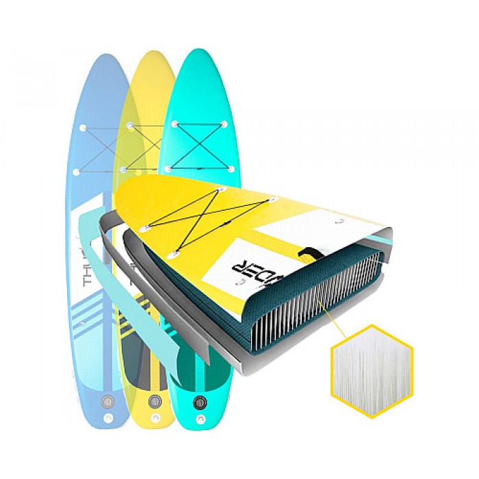 Надувна SUP дошка (Сап борд) THUNDER COAST YELLOW 320