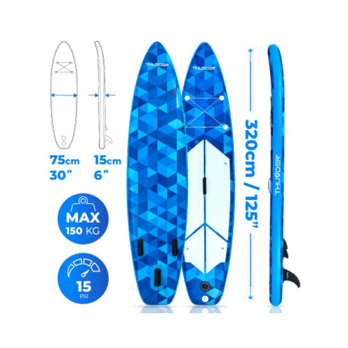 Надувна SUP дошка (Сап борд) THUNDER NION 320