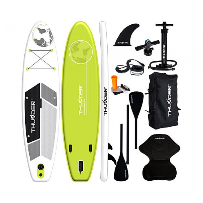 Надувна SUP дошка (Сап борд) THUNDER PLANET LIME 320