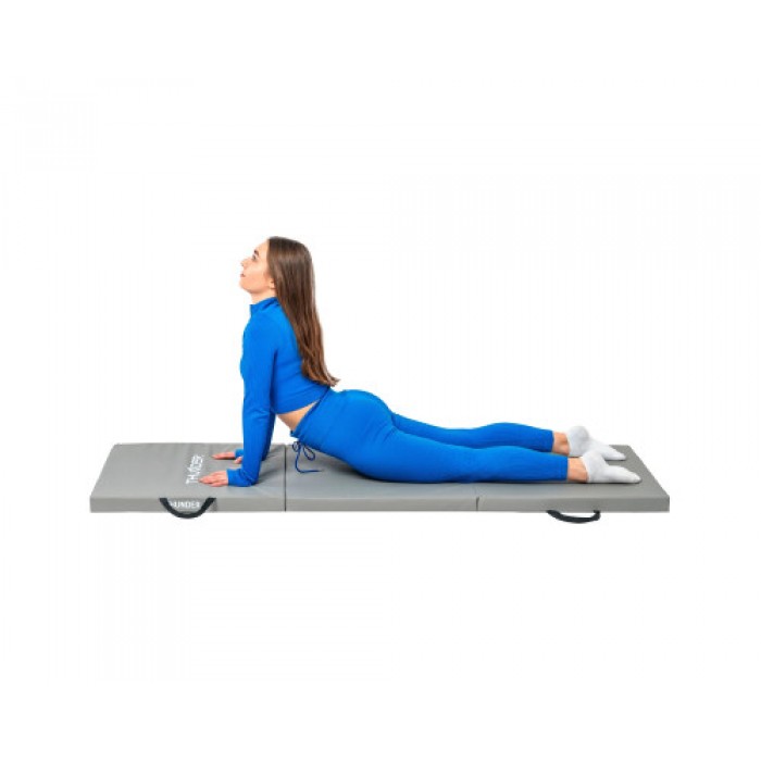 Матрац гімнастичний THUNDER MG-01, 180 х 60 х 4 см, сірий