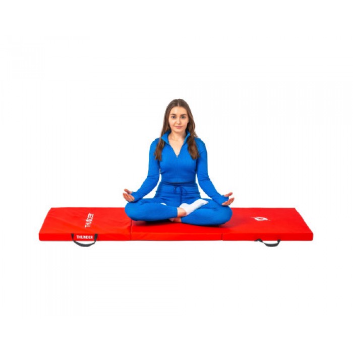 Матрац гімнастичний THUNDER MG-01, 180 х 60 х 4 см, червоний