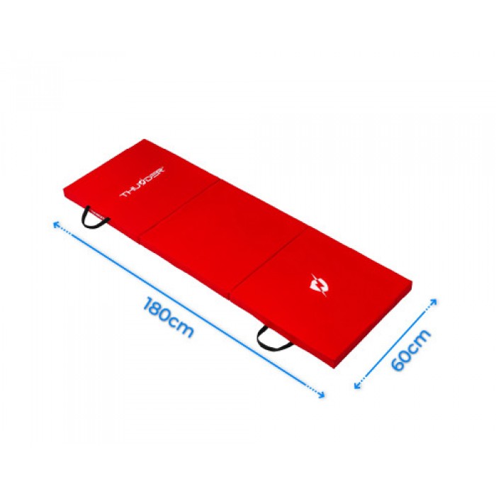 Матрац гімнастичний THUNDER MG-01, 180 х 60 х 4 см, червоний
