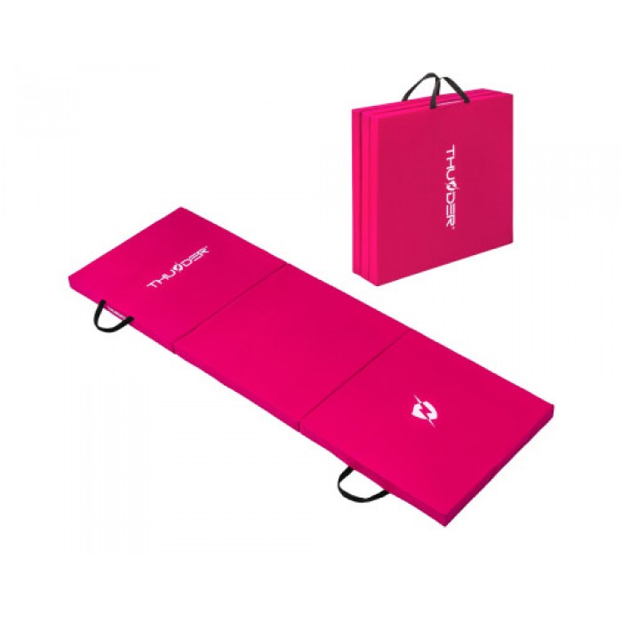 Матрас гимнастический THUNDER MG-02, 180 х 60 х 5 см, розовый