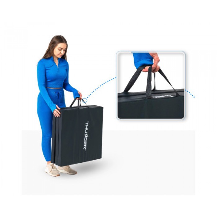 Матрац гімнастичний THUNDER MG-02, 180 х 60 х 5 см, чорний