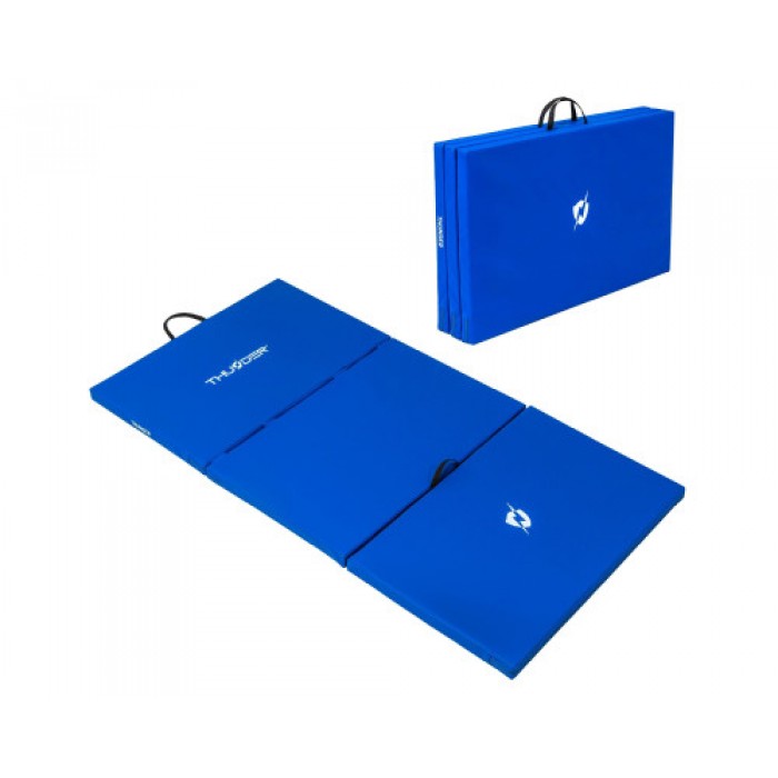 Матрац гімнастичний THUNDER MG-03, 197 х 90 х 5 см, синій