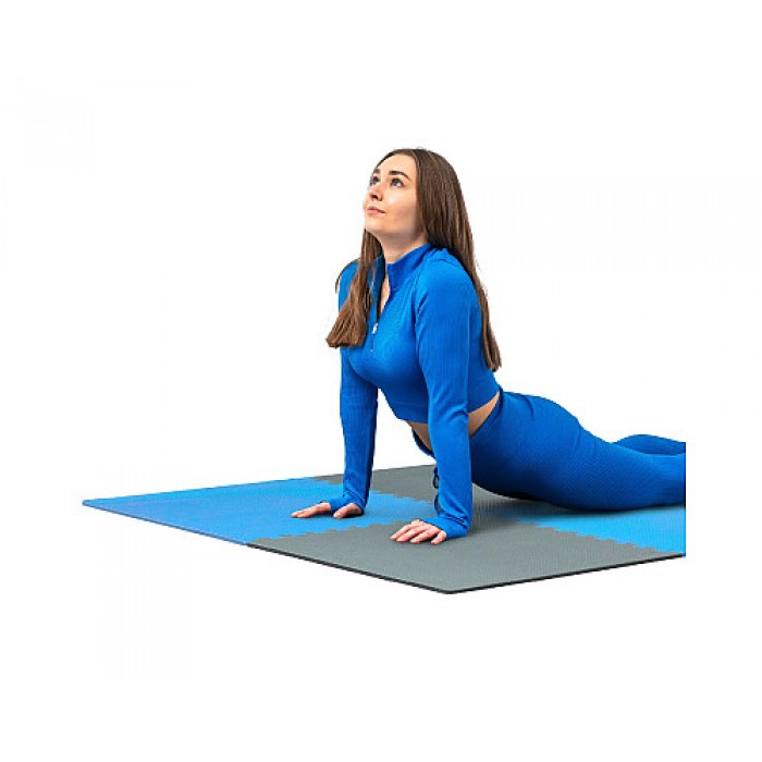 Мат-пазл THUNDER PZ-03 60 х 60 х 1 см 6шт голубовато-серый