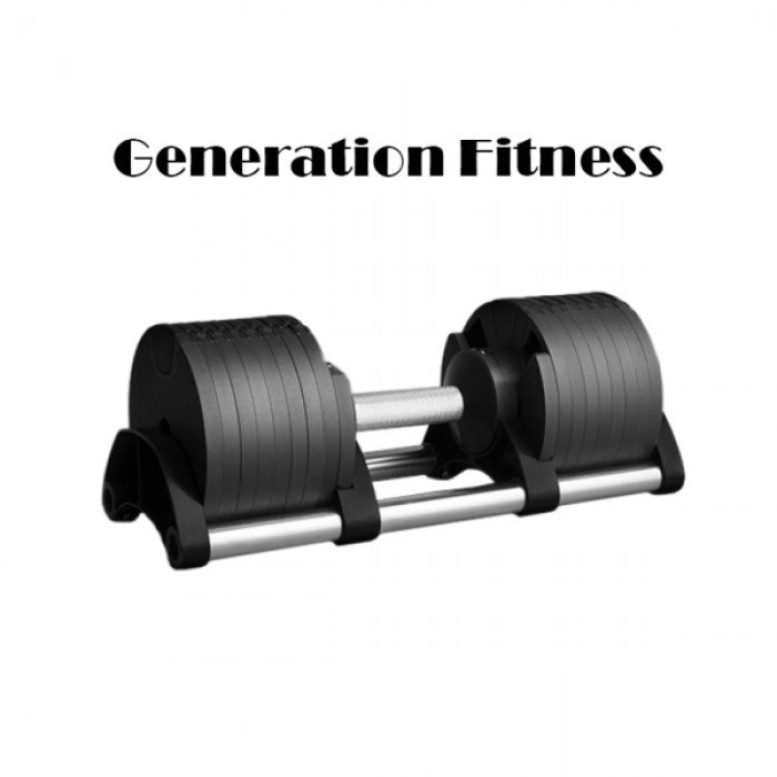 Гантель з регульованою вагою Generation Fitness 2-32 кг