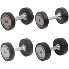 Гантельний ряд Technogym TG-2.5-10 кг 4 пари (заг.вага 50 кг)