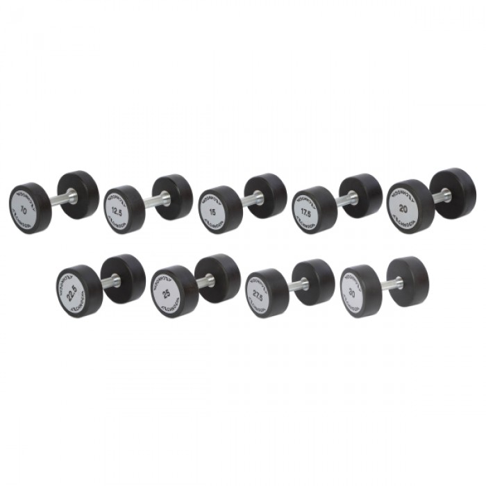 Гантельний ряд Technogym TG-10-30 кг 9 пар (заг. вага 360 кг)