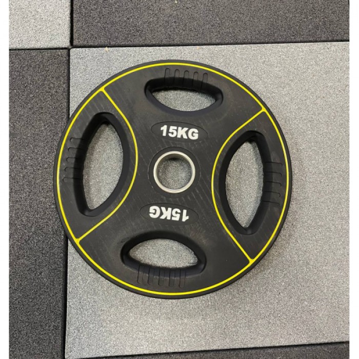 Олімпійський диск уретановий 15 кг Generation Fitness FF51C4D-15 кг