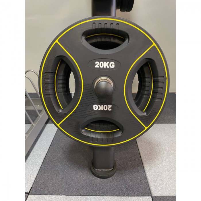 Олімпійський диск уретановий 20 кг Generation Fitness FF51C4D-20 кг