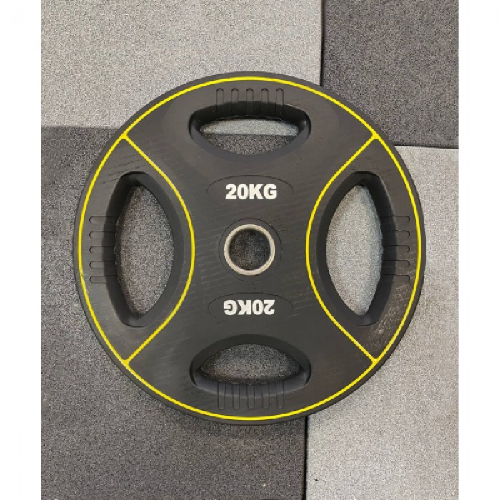 Олімпійський диск уретановий 20 кг Generation Fitness FF51C4D-20 кг