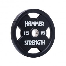 Диск олимпийский уретановый Hammer Strength 15 кг