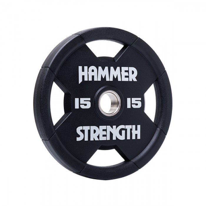 Диск олимпийский уретановый Hammer Strength 15 кг