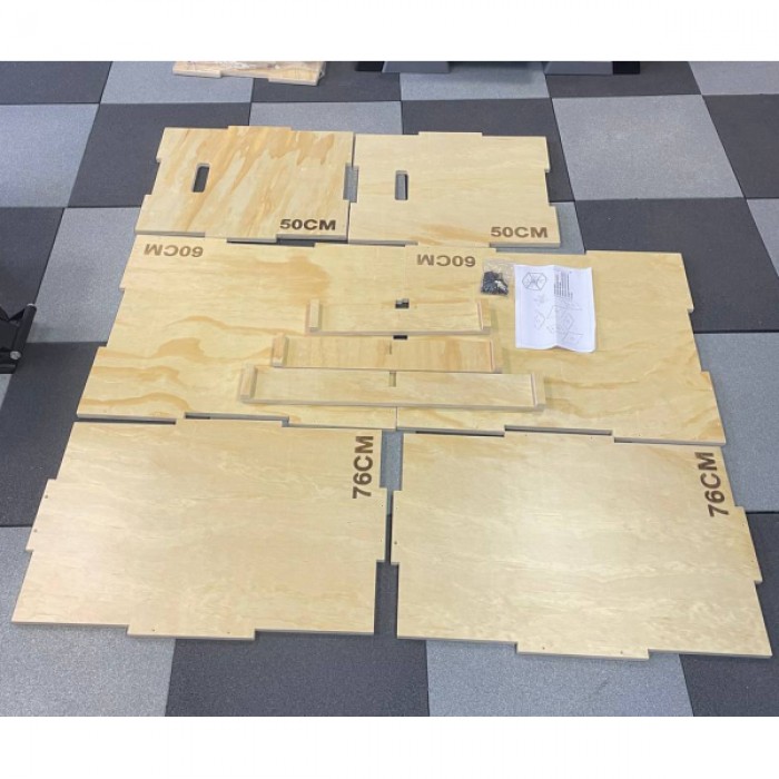 Плиометрический бокс (тумба для кроссфита) Generation Fitness FF32G2A 50*61*76см