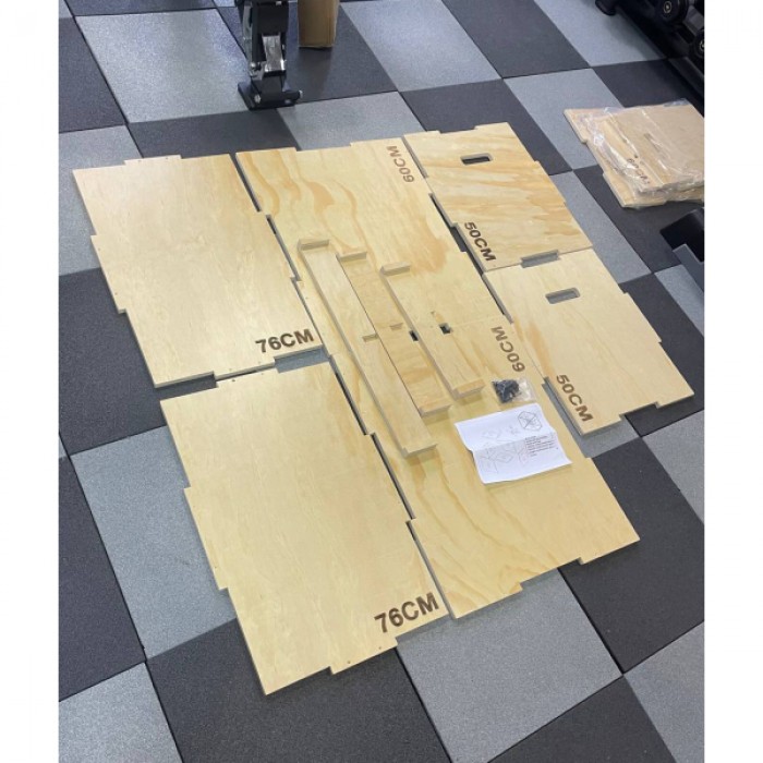 Плиометрический бокс (тумба для кроссфита) Generation Fitness FF32G2A 50*61*76см