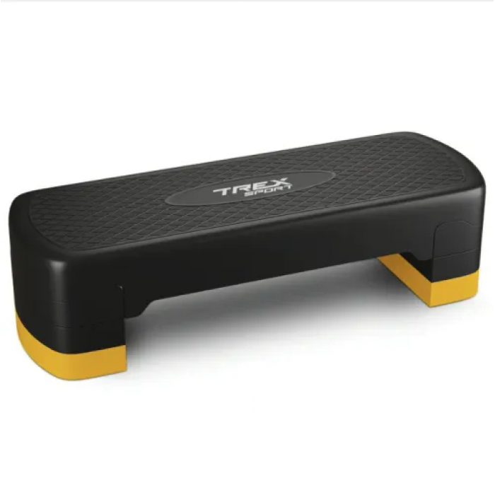 Степ платформа Trex Sport TX-030AS 3 рівня чорно-жовтий
