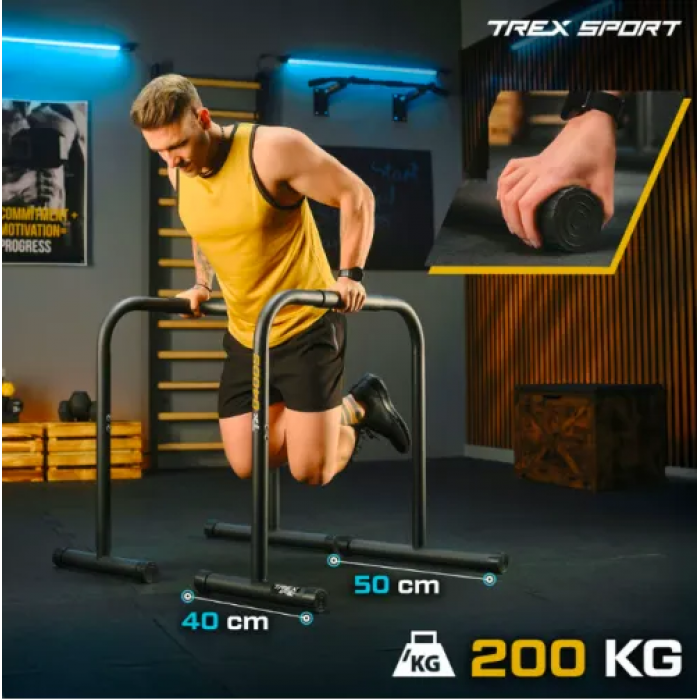 Брусья стационарные регулируемые Trex Sport TX-040DS