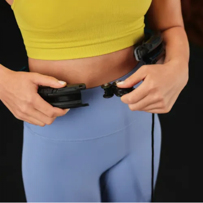 Хулахуп Trex Sport TX-010CHH масажний з обтяжувачем чорний