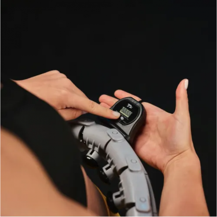 Хулахуп Trex Sport TX-020CHH масажний з обважувачем та лічильником сірий