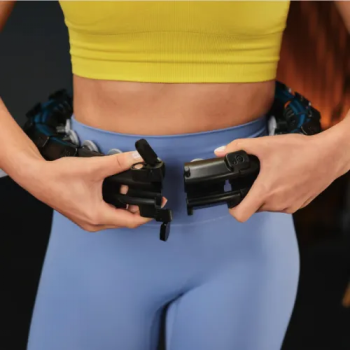 Хулахуп Trex Sport TX-020CHH масажний з обтяжувачем та лічильником чорний