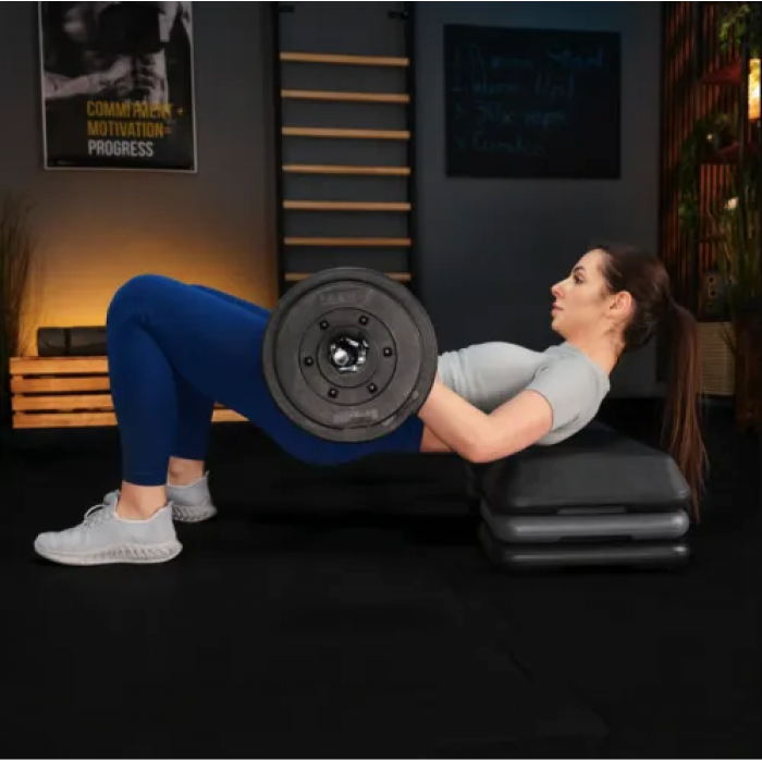 Степ платформа Trex Sport TX-038PAS до аеробіки 3-рівневий чорний