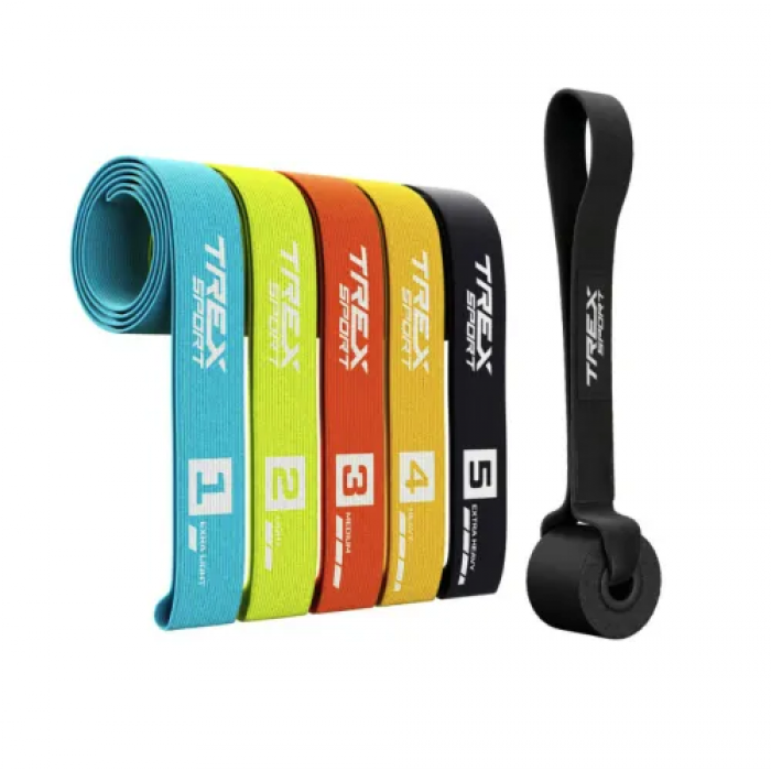Набір резинок для підтягування та спорту 2,5-25 кг Trex Sport TX-005PB 5в1 set B