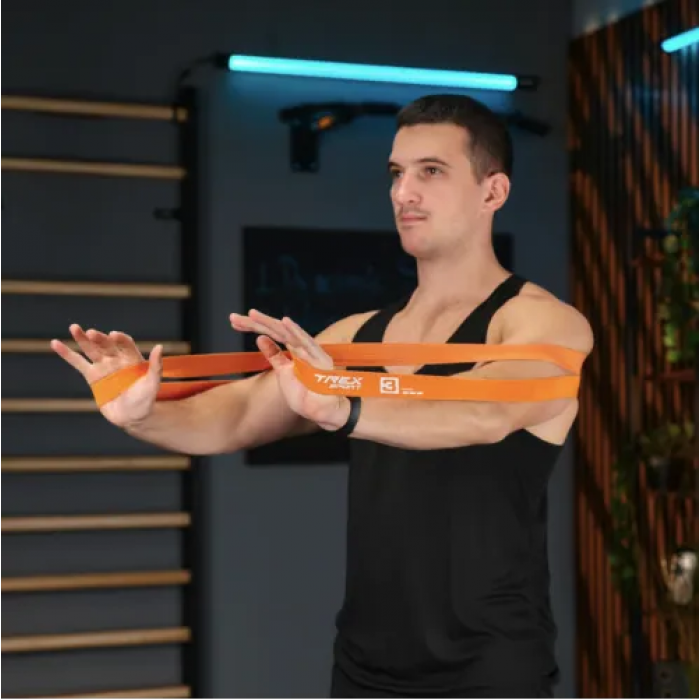 Набір резинок для підтягування та спорту 2,5-25 кг Trex Sport TX-005PB 5в1 set B