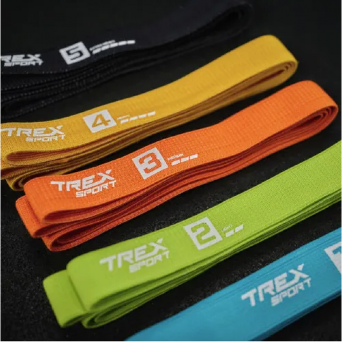 Набір резинок для підтягування та спорту 2,5-25 кг Trex Sport TX-005PB 5в1 set B