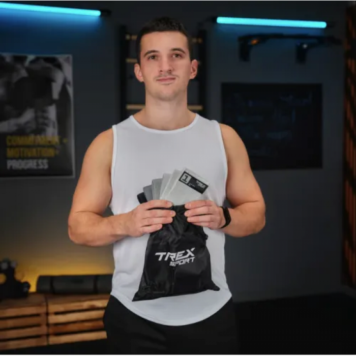 Набір резинок для фітнесу тканинних Trex Sport TX-065RBG 1-18 кг