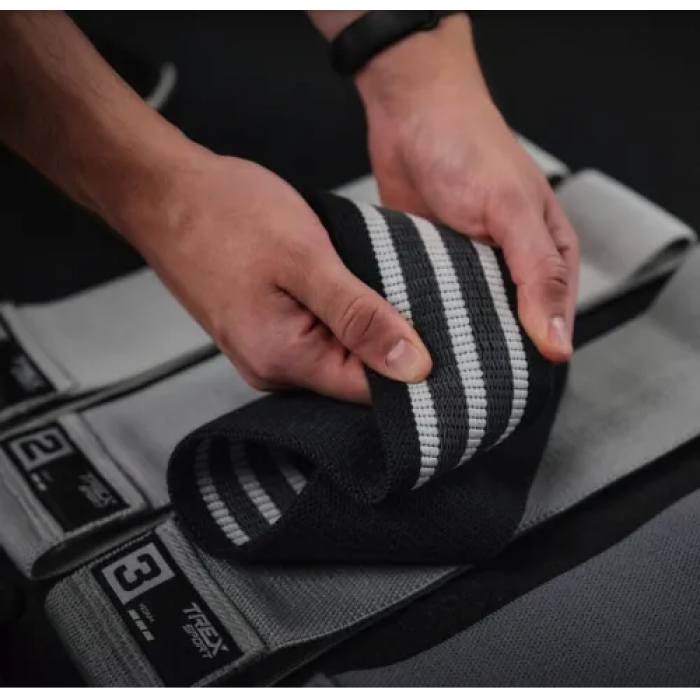 Набір резинок для фітнесу тканинних Trex Sport TX-065RBG 1-18 кг