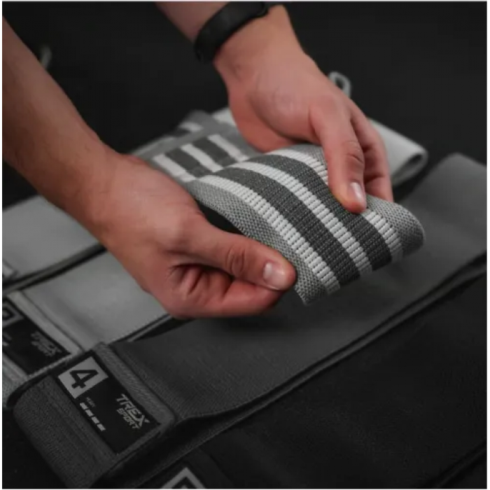 Набір резинок для фітнесу тканинних Trex Sport TX-065RBG 1-18 кг