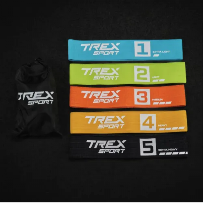 Набір резинок для фітнесу тканинних Trex Sport TX-033PRB 2,5-25кг set B