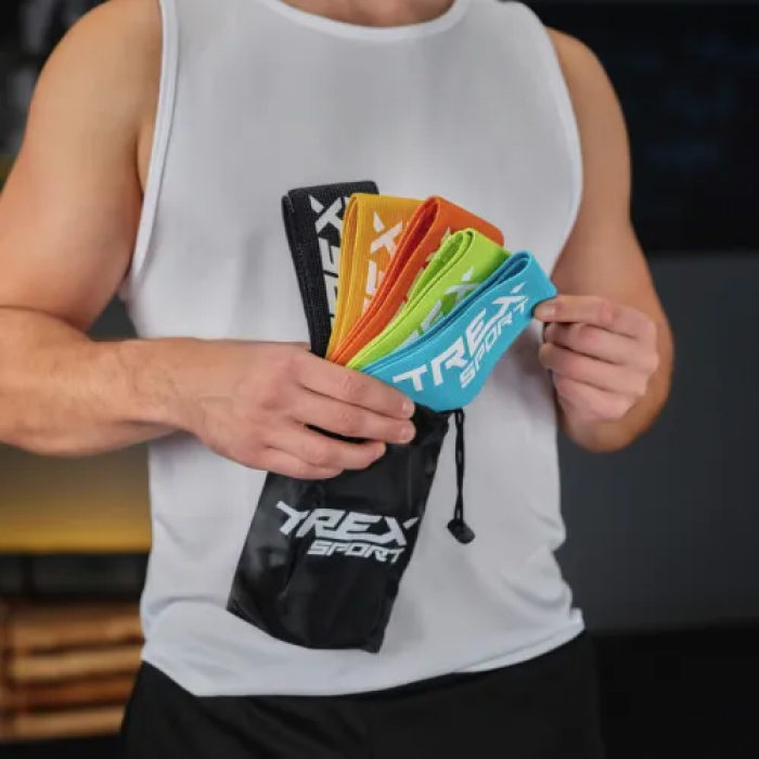 Набір резинок для фітнесу тканинних Trex Sport TX-033PRB 2,5-25кг set B
