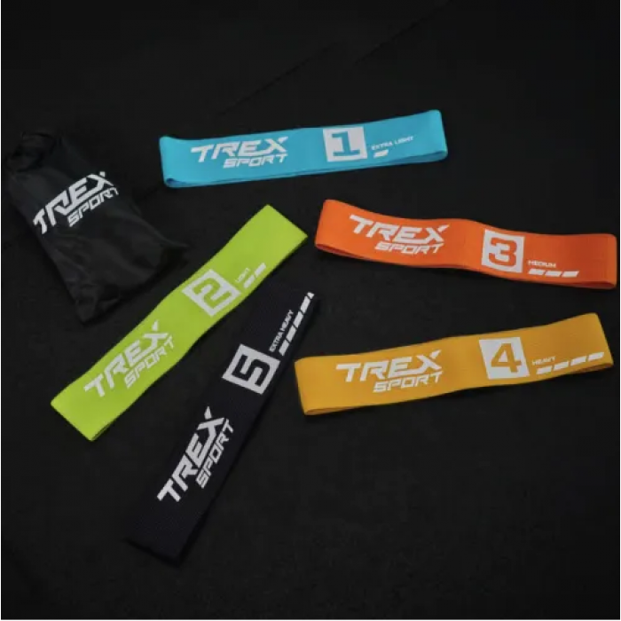 Набір резинок для фітнесу тканинних Trex Sport TX-033PRB 2,5-25кг set B