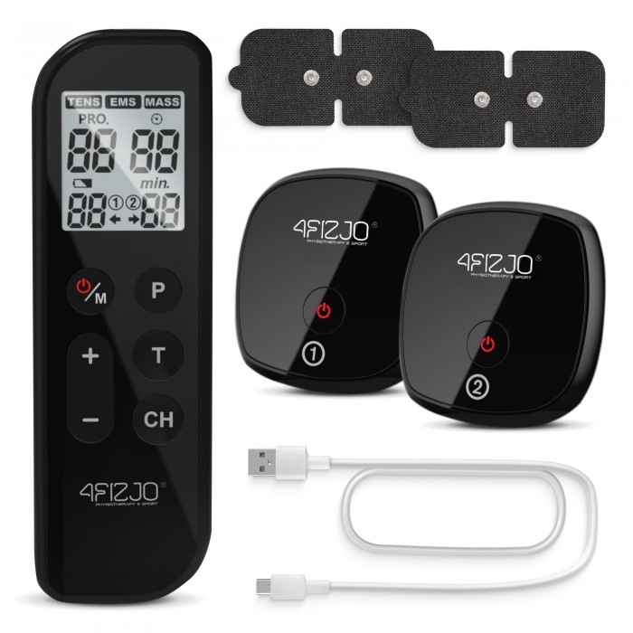 Миостимулятор (Аппарат электростимулятор мышц) 4FIZJO Combo EVO 3 в 1 (P-5905973404389)