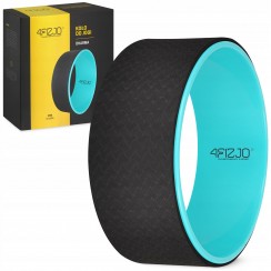 Колесо для йоги и фитнеса 4FIZJO Dharma Black/Blue (P-5907739314895)
