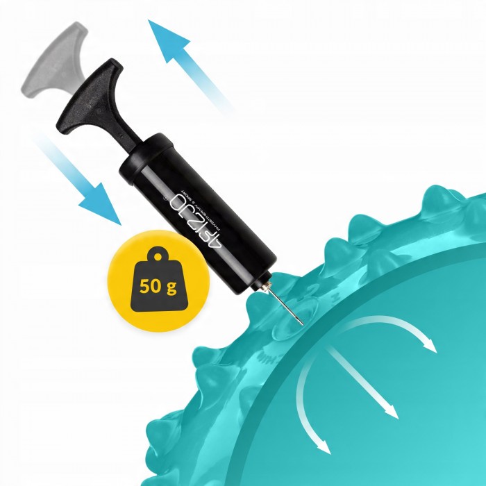 М'яч для пілатесу, йоги, реабілітації 4FIZJO 20 см (масажний) Mint (P-5905973406093)