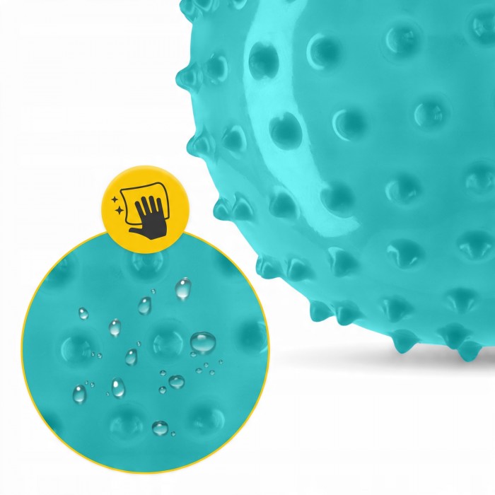 М'яч для пілатесу, йоги, реабілітації 4FIZJO 20 см (масажний) Mint (P-5905973406093)