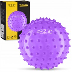 М'яч для пілатесу, йоги, реабілітації 4FIZJO 20 см (масажний) Violet (P-5905973406086)