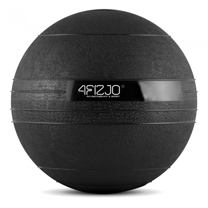 Слембол (медичний м'яч) для кросфіту 4FIZJO Slam Ball 15 кг Black (P-5907739315458)