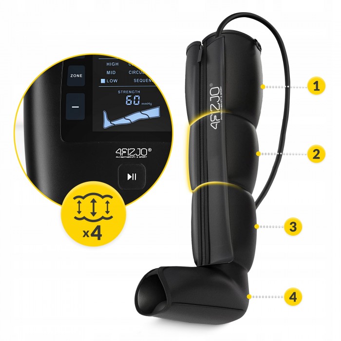 Аппарат для прессотерапии и лимфодренажа 4FIZJO 4-и камерный ACTIVE-C4 (P-5905973406604)