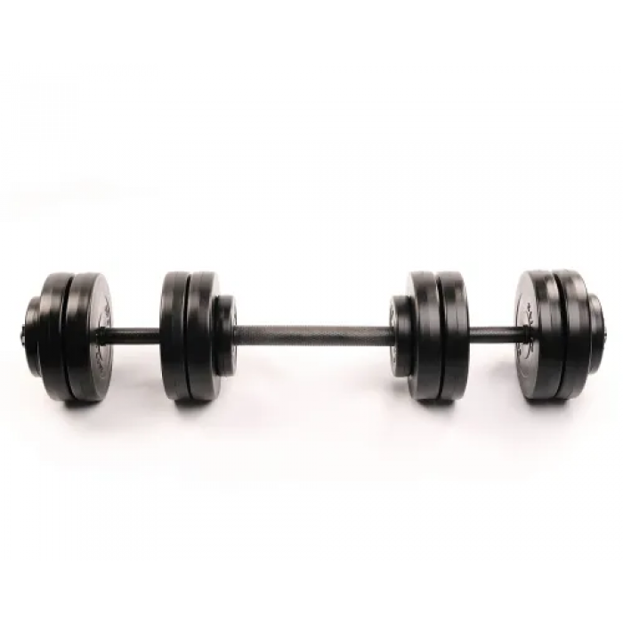 Гантели наборные Elitum 2х26кг + удлинитель грифа для штанги