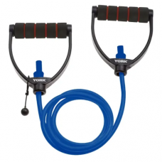 Еспандер трубчастий з ручками 9-12 кг York Light, синій