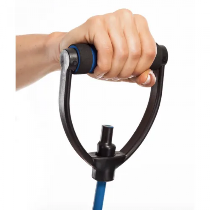 Еспандер трубчастий з ручками 9-12 кг York Light, синій